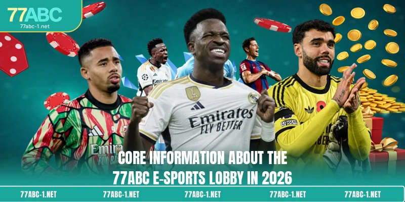 Core information about the 77ABC E-sports lobby in 2026