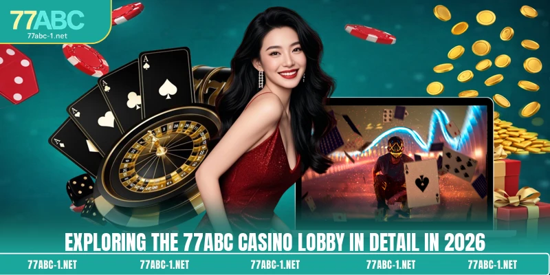 Exploring the 77ABC Casino lobby in detail in 2026
