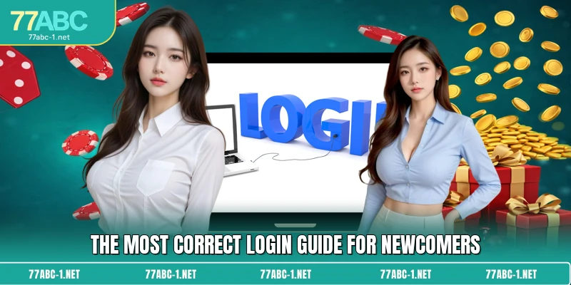 The most correct Login guide for newcomers