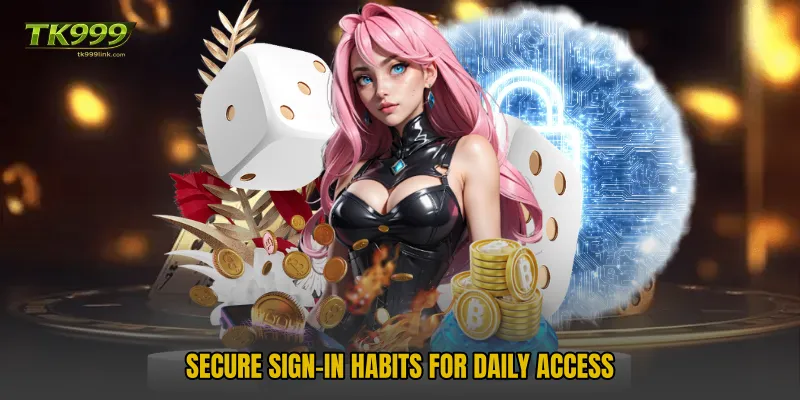 Secure sign-in habits for daily access